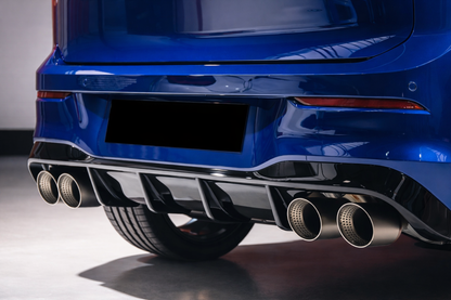 AKRAPOVIc-Style Frozen Silver Tail Pipes – 101mm